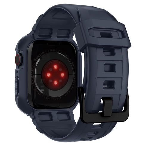 Spigen כיסוי+רצועה ל-Apple Watch Series (45mm / 44mm) – Rugged Armor Pro